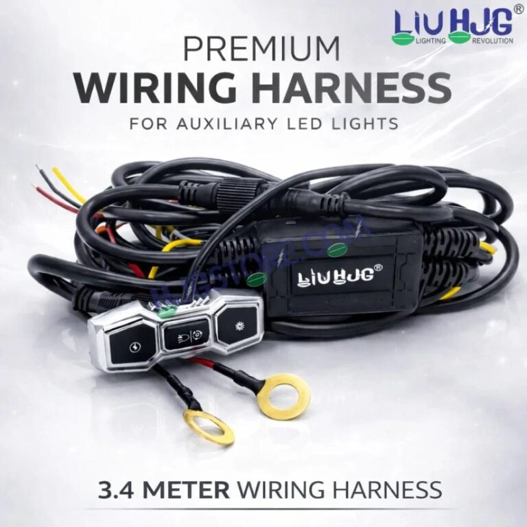 LIU HJG Fog Light Harness Kit – Professional Wiring Solution for Motorcycles