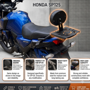 Backrest for Honda SP 125