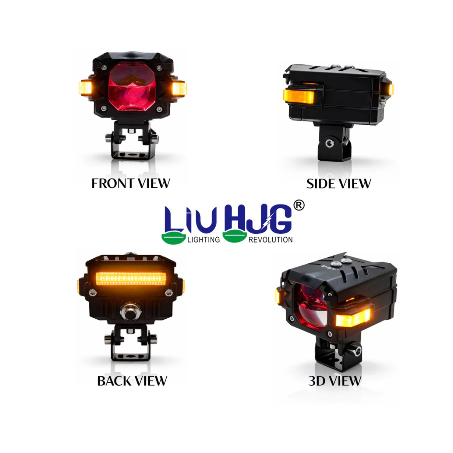 liu hjg led projector fog light with white, yellow,red devil eye liu hjg led projector fog light with white, yellow,red devil eye