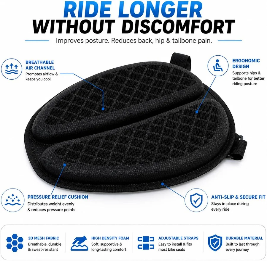 motorcycle honeycomb gel seat motorcycle honeycomb gel seat