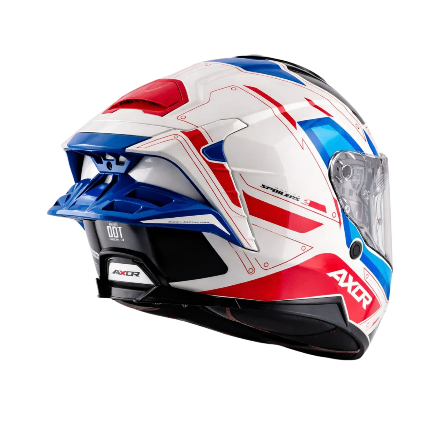 Brutale Ryden Dual Spoiler Helmet - Image 2
