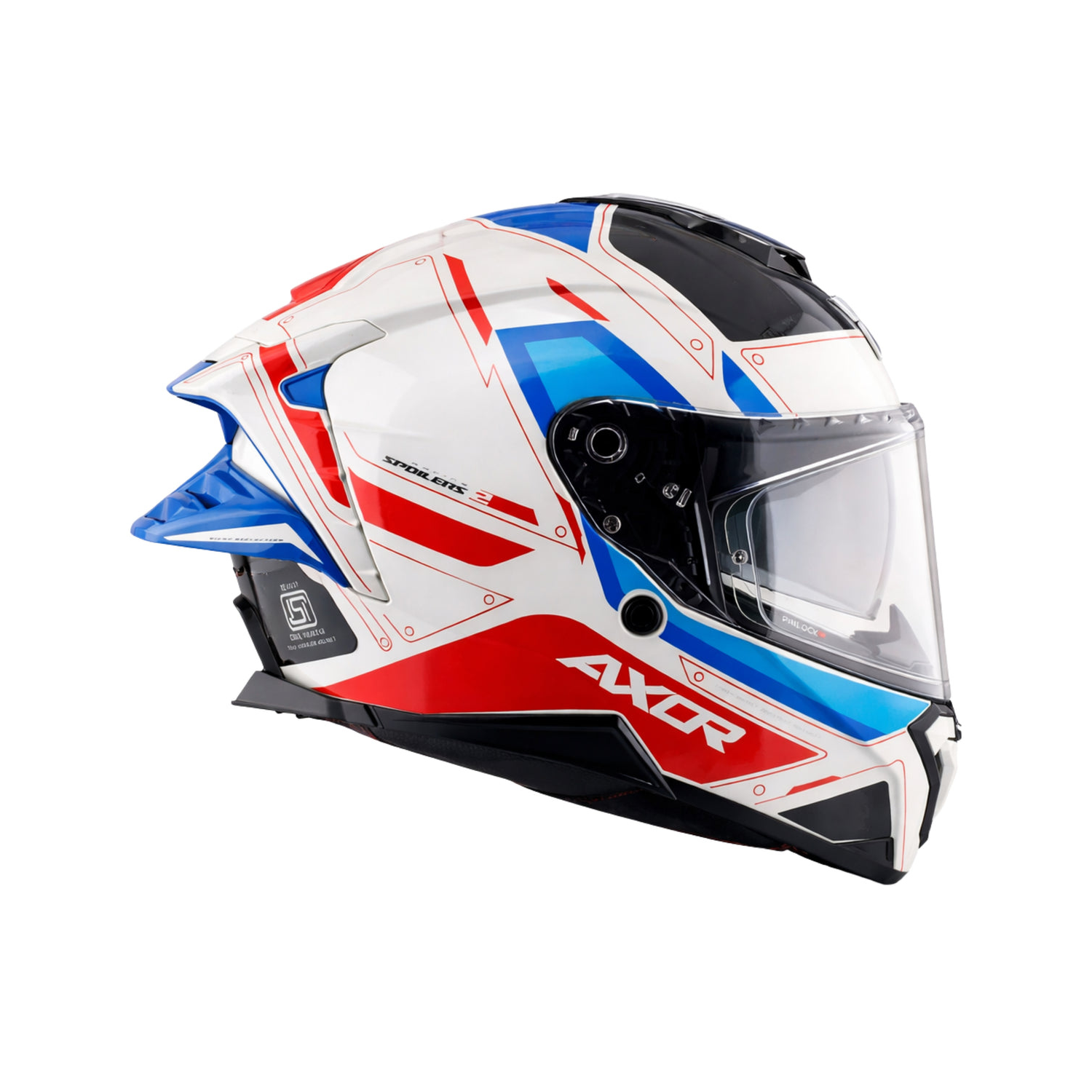 Brutale Ryden Dual Spoiler Helmet - Image 3