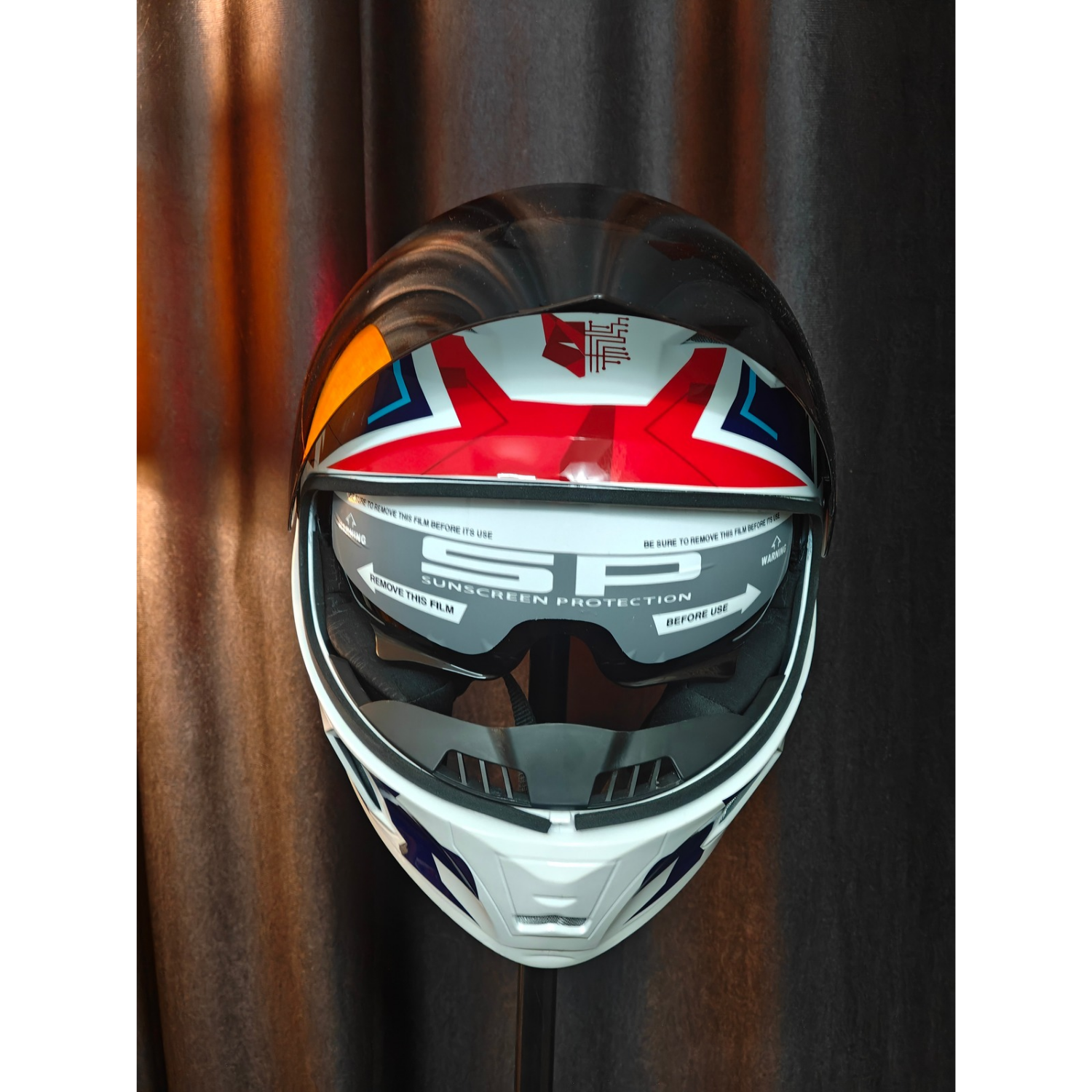 Tarmac Smart Bluetooth Full Face Helmet For Bike DOT & ISI Certified